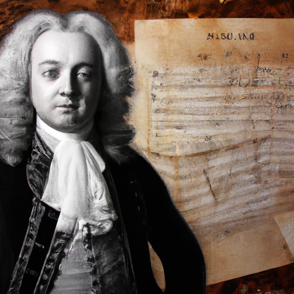 Portrait of Antonio Vivaldi composing